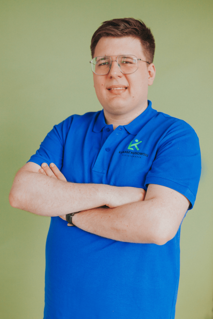 fizjoterapeuta mgr Łukasz Kusowski - portret